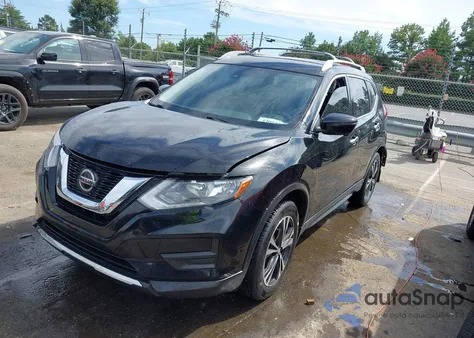 2020 Nissan Rogue Sv Fwd из США, поврежденный, VIN JN8AT2MT1LW001420